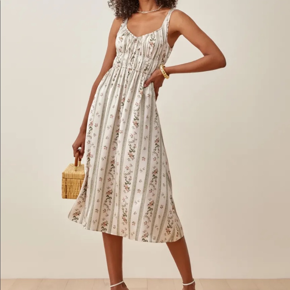 NWT Reformation Colleen Dress in Heath - Size 0